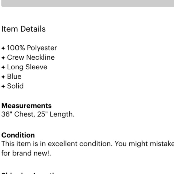 Jennifer Lopez Blue Flow cold shoulder blouse Small women’s top - Picture 4 of 6